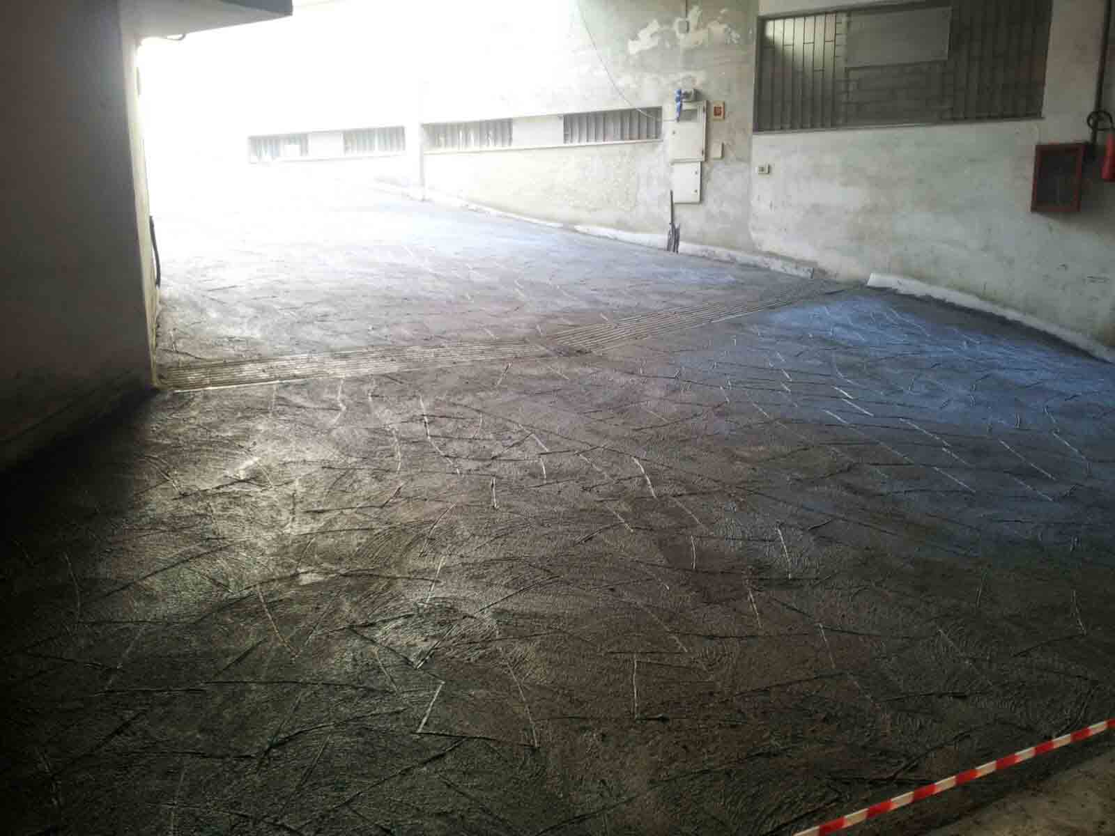 rampa garage terminata